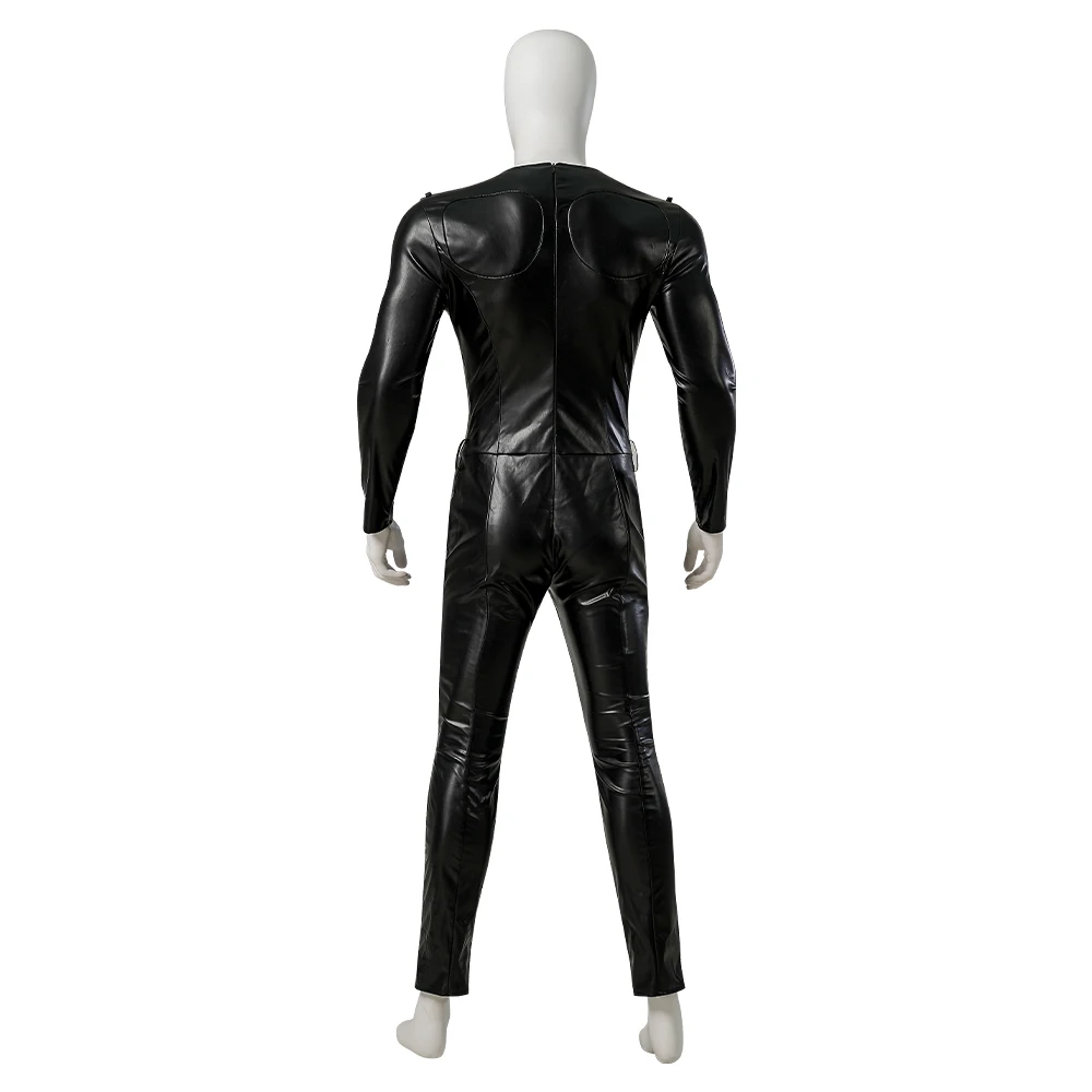 Костюм для косплея летучая мышь Keaton из флэш-фильма черный комбинезон и плащ