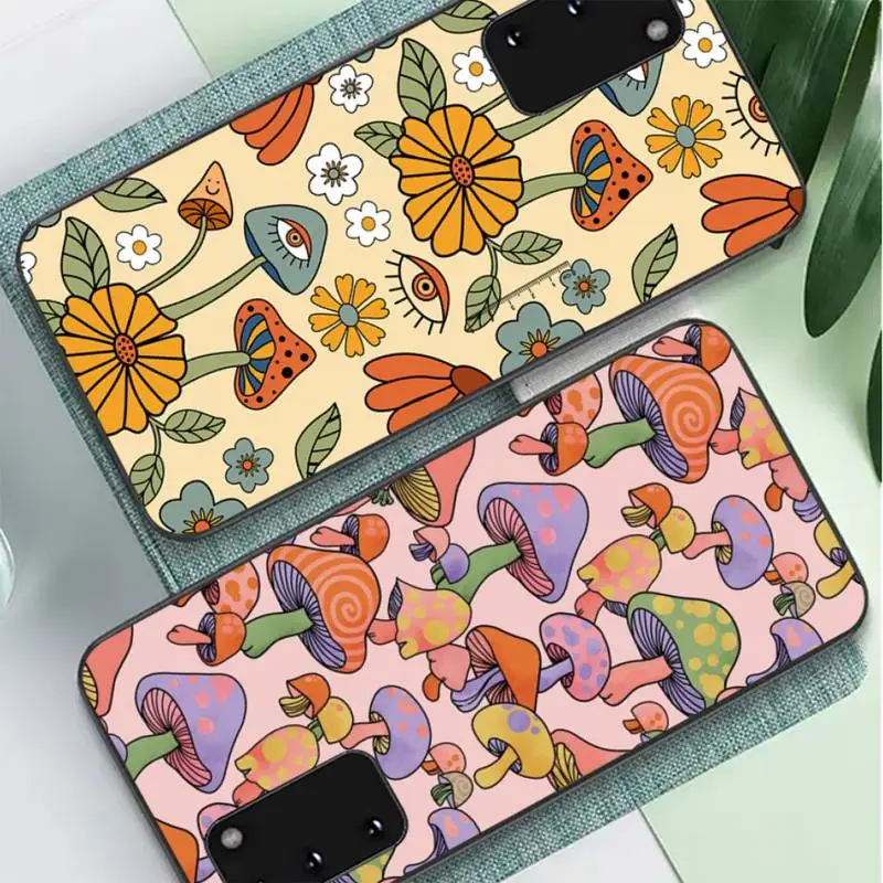 

Fresh Mushrooms Painted Phone Case for Samsung S10 21 20 9 8 plus lite S20 UlTRA 7edge
