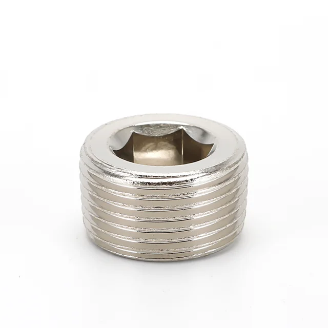 

Латунь/железо 1/8 1/4 дюйма 3/8 дюйма 1/2 дюйма Шестиугольная заглушка Шестиугольная заглушка для пневматического фитинга