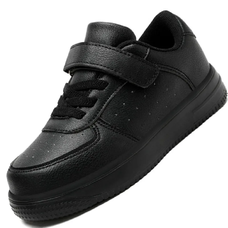 2022 New Casual Kids Baby Shoes Black White Toddler Girls Bo