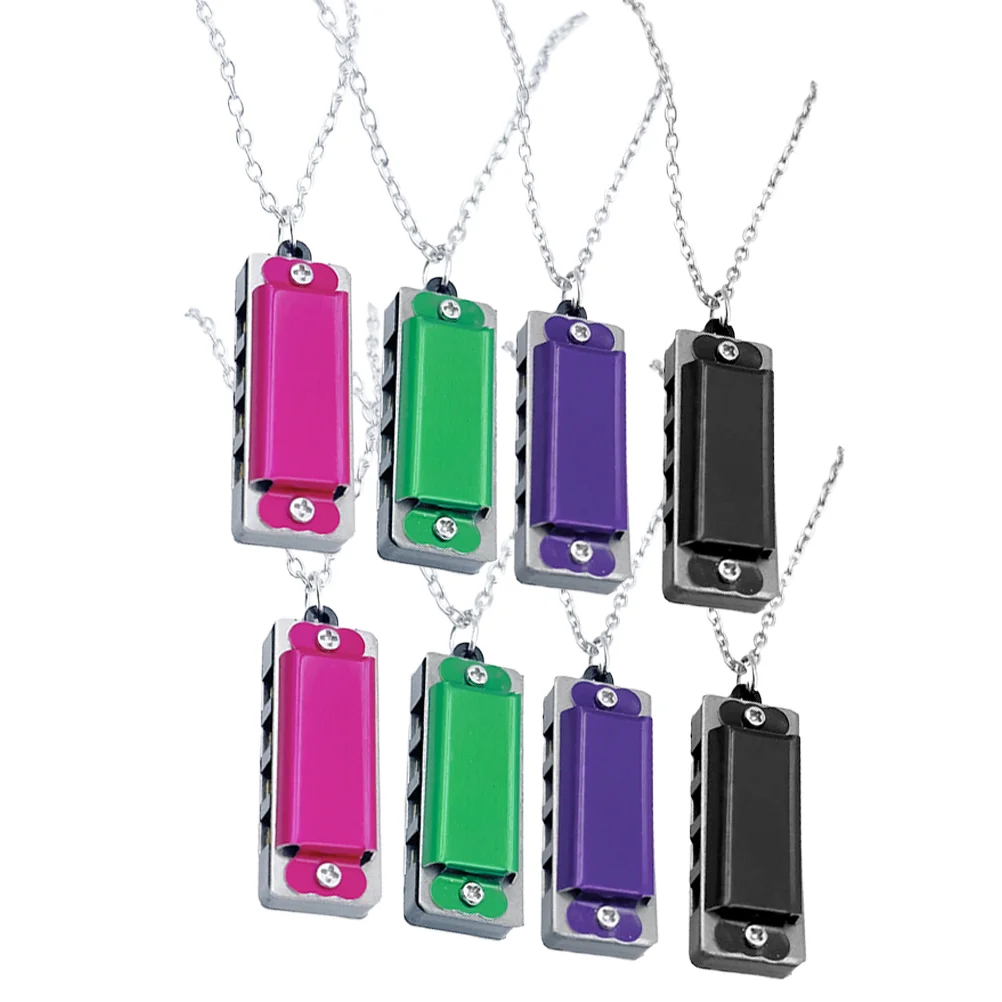 Ожерелье с инструментом губная гармошка для учащихся начальной школы детская