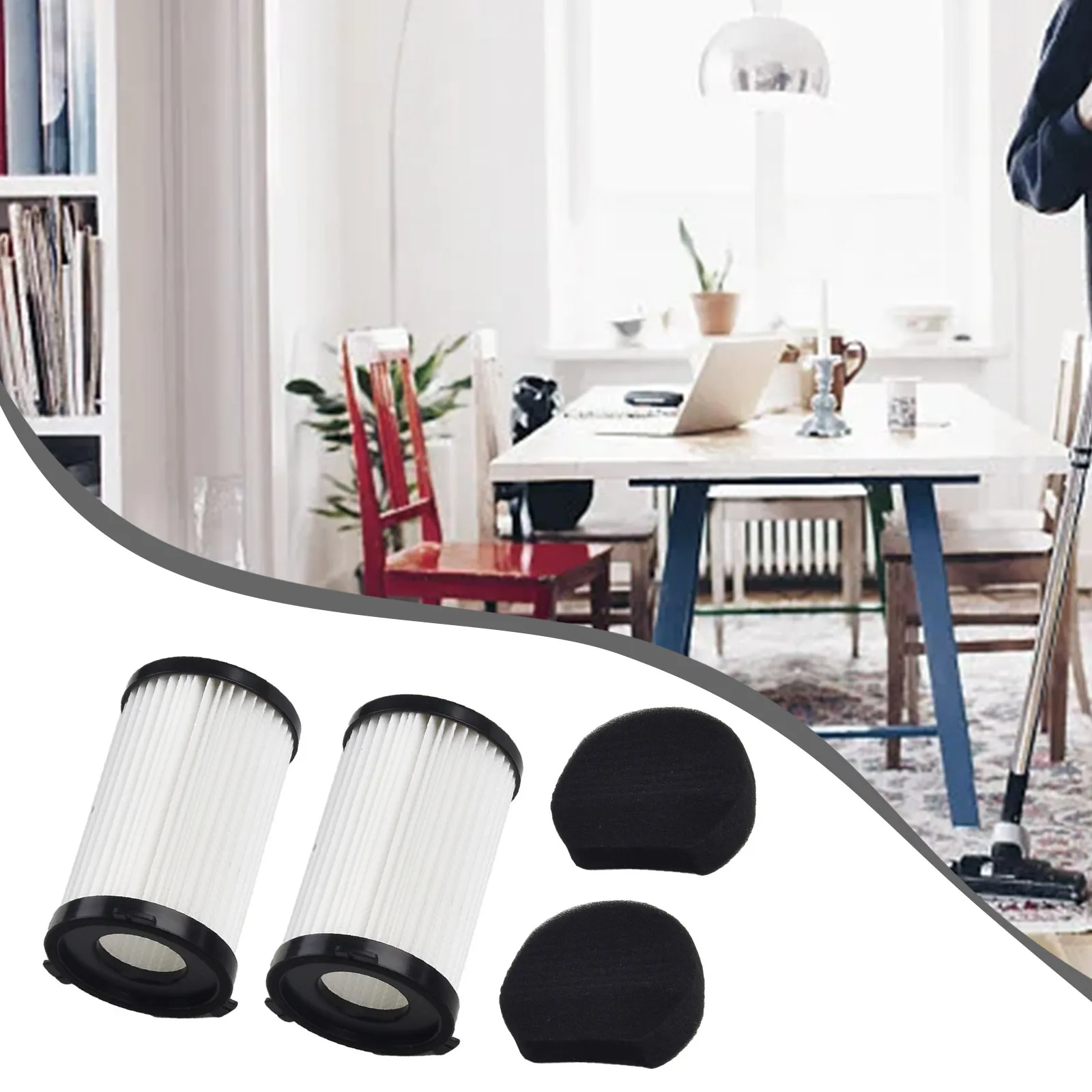 Наборы фильтров пылесос для домашних животных практичной уменьшения пыли 2