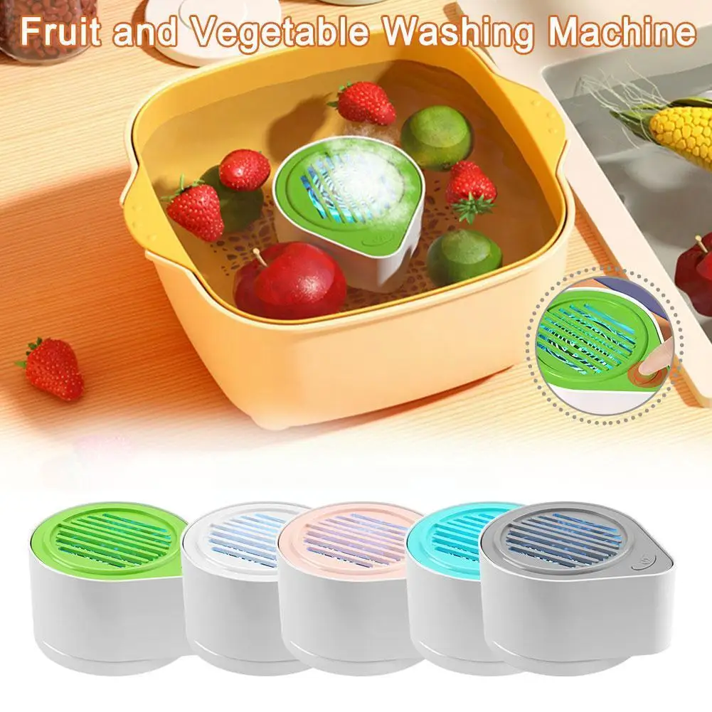 Бытовая стиральная машина для фруктов и овощей, небольшие ингредиенты, гаджеты, портативное осадка для очистки, Кухонное устройство для удаления проволоки I7K3