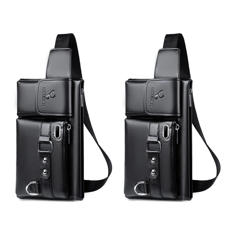 

Сумка-мессенджер Мужская на одно плечо, с большой вместимостью