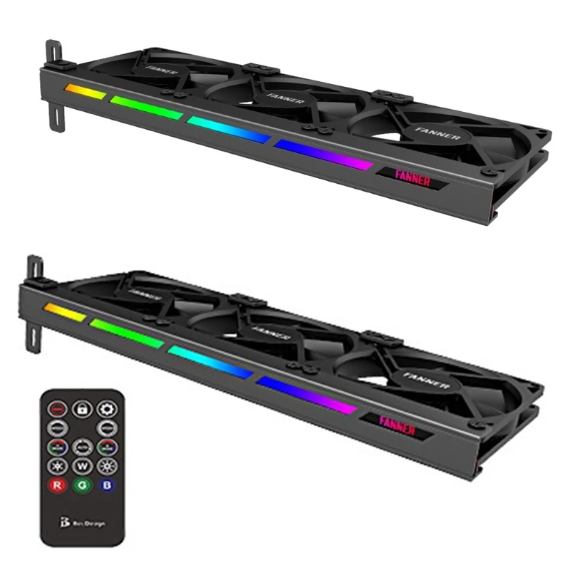 

High Speed Graphics Card Cooling VGA Cooler Fan Support SYNC 3 x 90mm