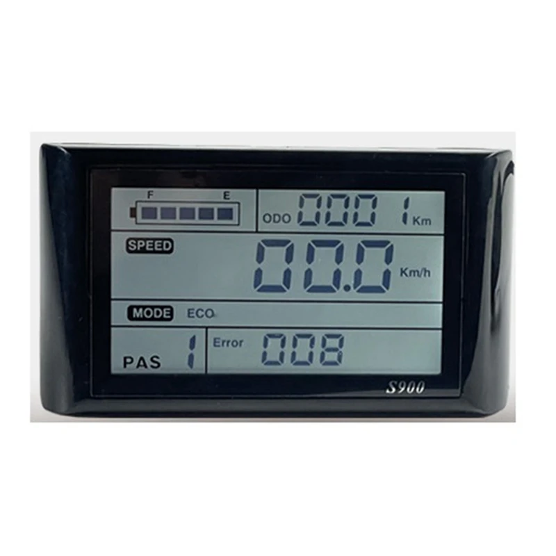 

LCD S900 LCD Meter, Multi-Information Display Bicycle Lithium Conversion Replacement Spare Parts 36V48V Normal Plug