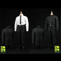 2 styles afs a004 16 scale action figure male black clothes suit suits mens clothing shirt set black for 12 inch man body