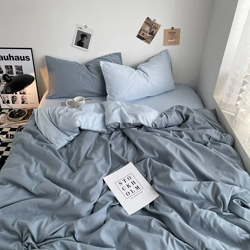 Пододеяльник на молнии (пододеяльник x 1 наволочка 2) без наполнителя 100% полиэстер