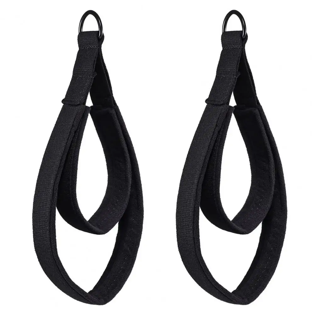 

Yoga Straps Handles 1 Pair Fashion Anti-deform Portable Elastic Multifunctional Yoga Fitness Ankle Straps Fitness Equipment