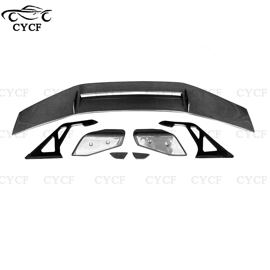 Для BMW 5 серии F10 G30 M5 F90 хвостовые плавники из углеродного волокна задний спойлер