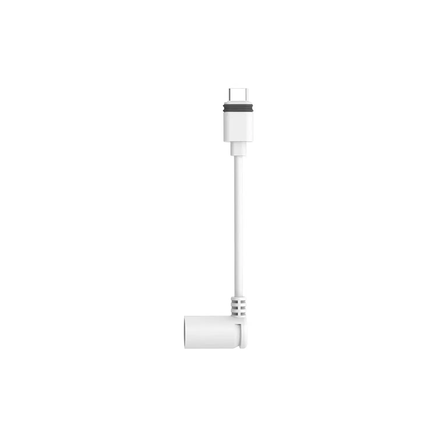 Barrel Plug to USB-C Adapter for Barrel Plug Solar Panel USB-C Cameras,Compatible Super Solar Panel,Spotlight Cam Plus/Pro(white