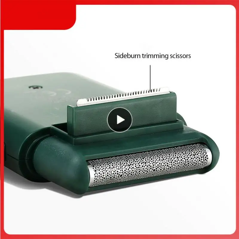 

VGR Rechargeable Cordless Shaver for Men Twin Blade Reciprocating Beard Razor Face Care Multifunction Strong Trimmer V-390