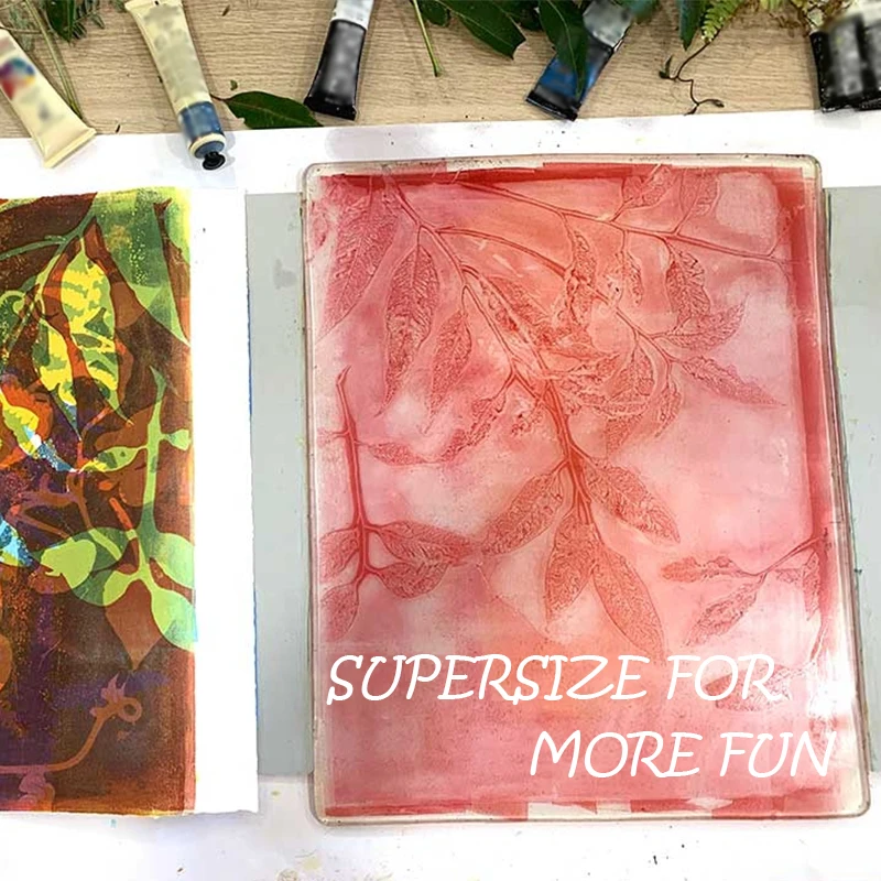 Суперразмерная однопечатная смола гелли