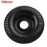 1pcs curved grinding disc 4 inch woodworking shaping disc rotary sanding carving abrasive tools for angle grinder