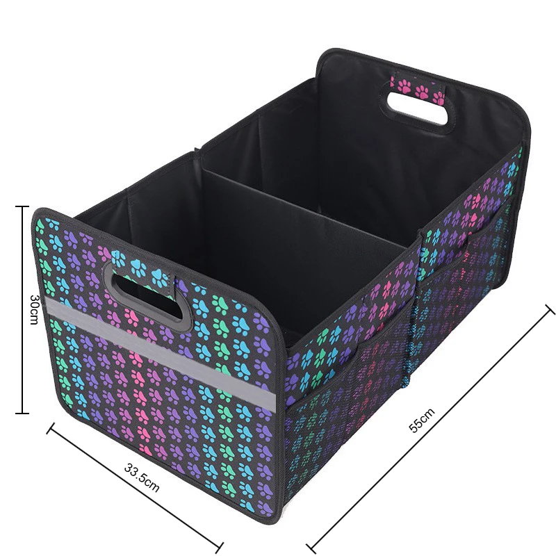 

Ящик для хранения багажника автомобиля, ткань Оксфорд, складные автомобильные принадлежности, индивидуальный ящик для хранения автомобиля