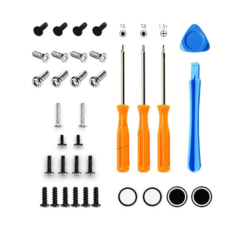 

1set Replacement All T8 Screws with Open Tool Screwdrivers for Series X One Slim Controller Repair Parts