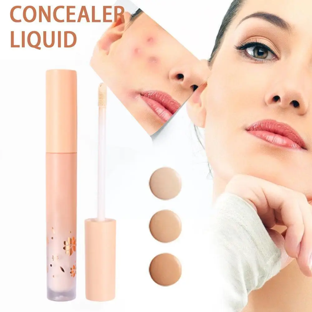 

1PCS Eyes Face Concealer Liquid Cover Dark Circles Foundation Anti Cream Cernes Make Natural Acne Effect Base Up Cosmetics B4I8