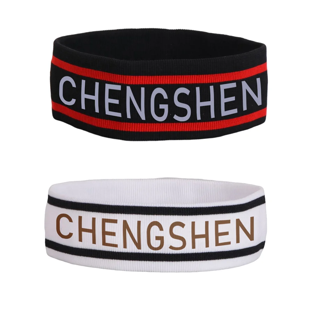

Sports Hairband Men Sweat-absorbent Fashion Stretch Sweatband Personality Gym Letter-Printed Head Wrap Running Fitness