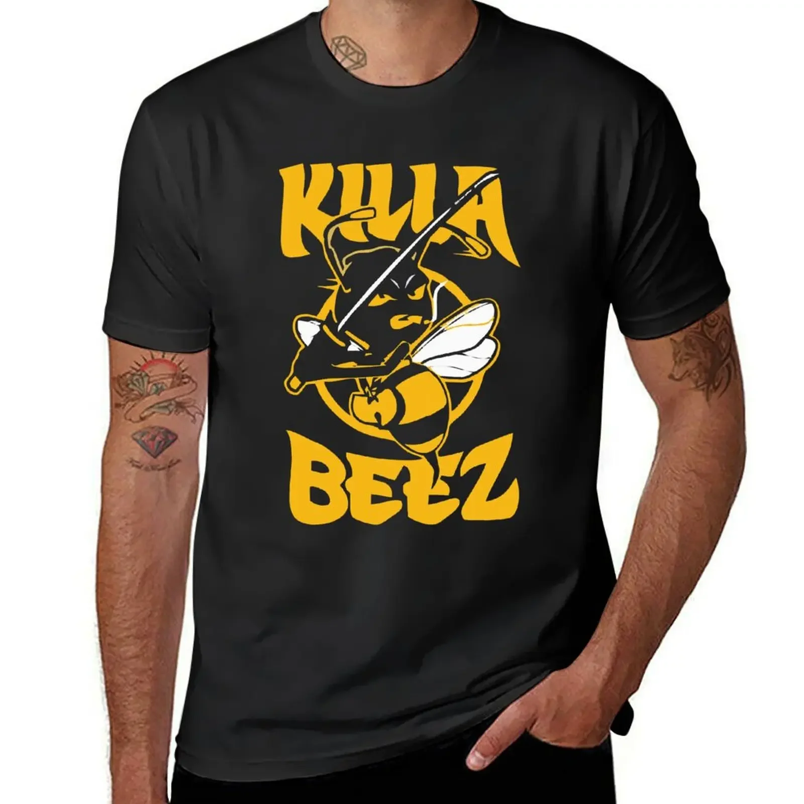 Killa beez клановая Футболка Пользовательские футболки графические на заказ мужские