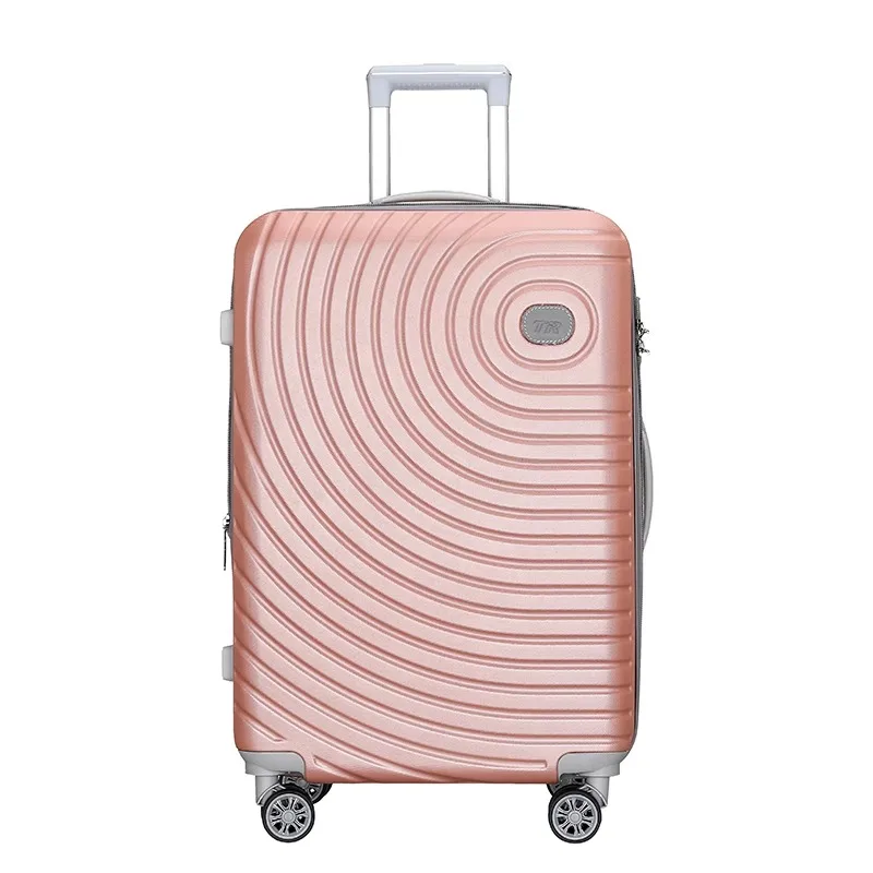 

SOLI2 Silent Universal Carry on Rolling Luggage High Quality Suitcase Travel Stripes Wheels Boarding Case S14220-S14227