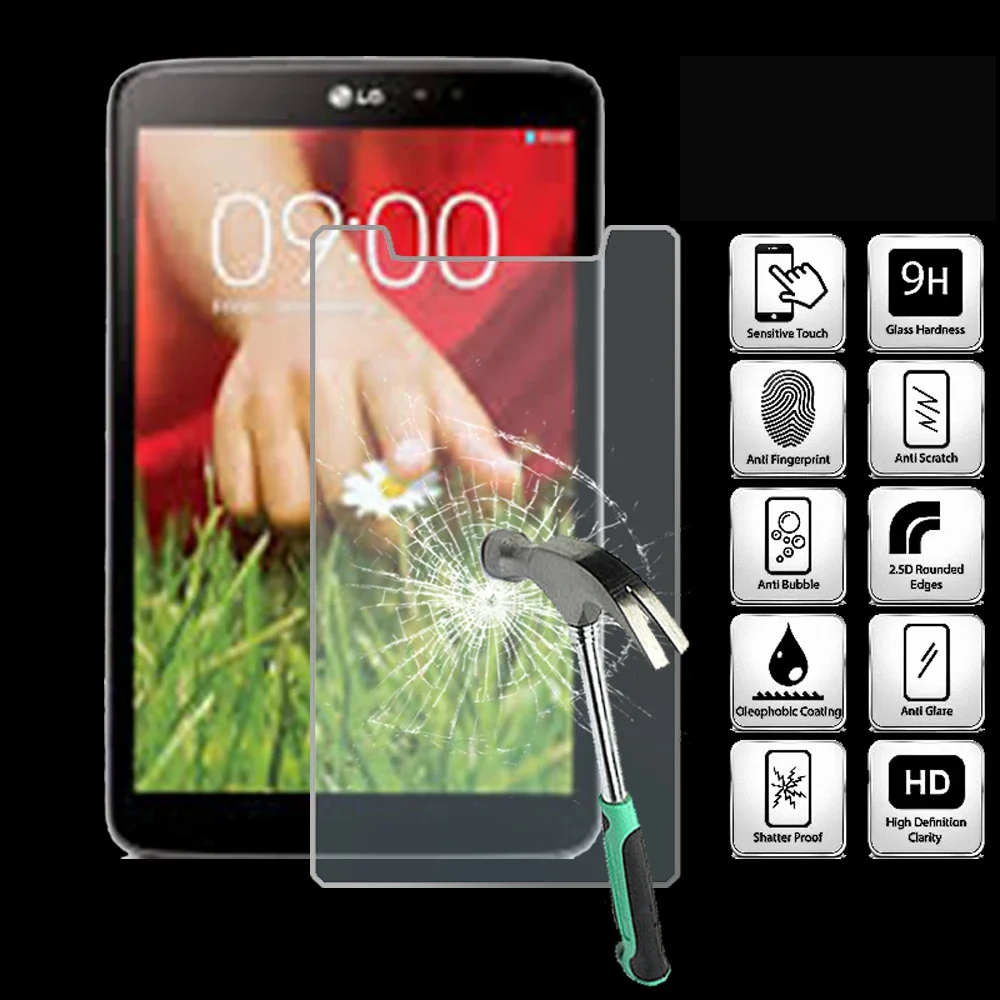 Для LG G Pad 8 3 V500-9H Защитная пленка из закаленного стекла для планшета
