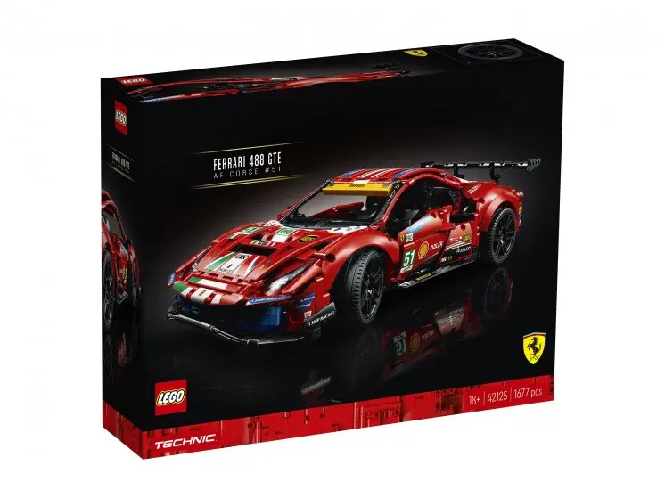 Конструктор LEGO Technic 42125 Ferrari 488 GTE AF Corse #51 | Игрушки и хобби
