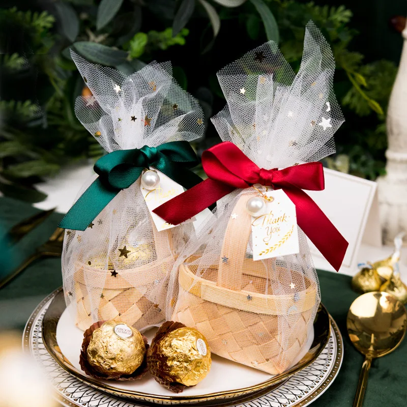 Wedding Gift Gift Bag Chocolate Packaging Box Party Wedding Baby Shower Gift Bag Decoration