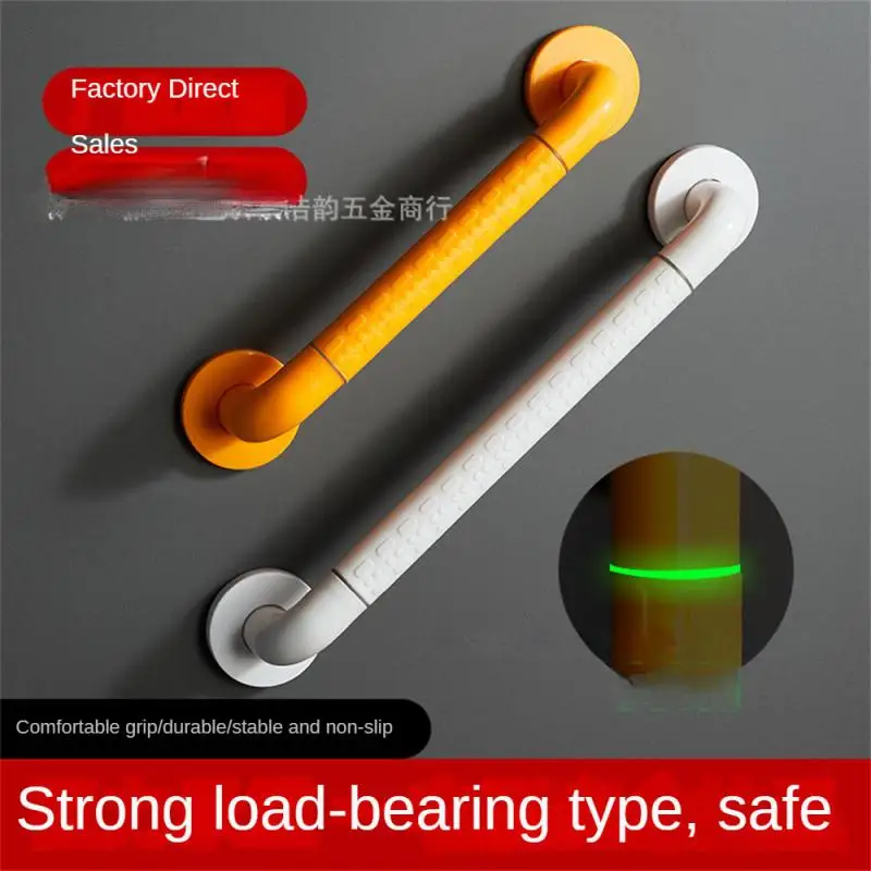 

Stainless Steel Towel Rack Safety Grab Bar Bathroom Accessories Support Handle Luminous For Bathroom Handrail Bar Thickened