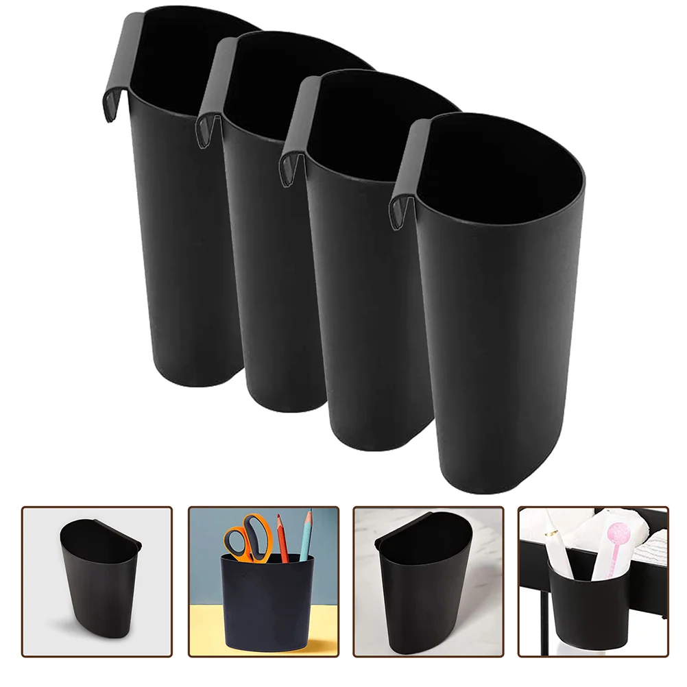 

Hanging Cart Rolling Cup Holder Basket Bin Utility Can Storage Trash Accessories Cups Shopping Waste Bucket Baskets Carts