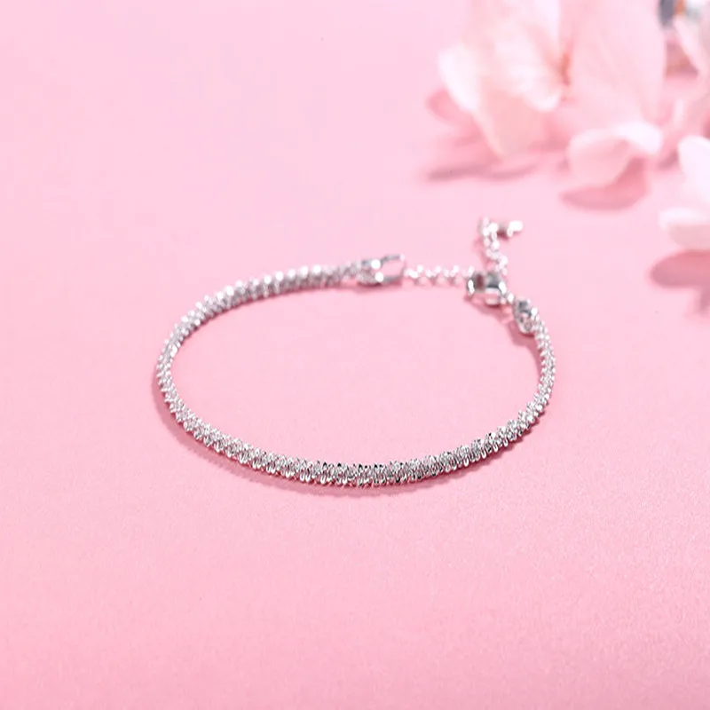 

Spring Summer Tide Vegetarian Chain Bare Chains Full Stars Design Hand Jewelry Glittering Sparkling Women Bracelet Jewelry Gifts