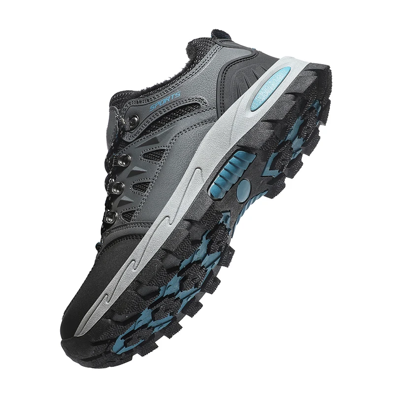 Plus Size Winter Hiking Shoes With Fur And Autumn Outdoor Shoes Woman/Man Sneakers Trekking shoes Snow Boots