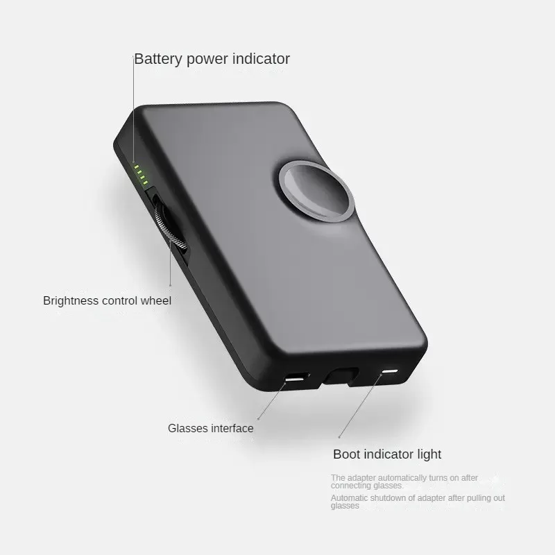 Адаптер Rayneo Thunderbird Air 1S поддерживает Type-C и совместим с портативными экранными