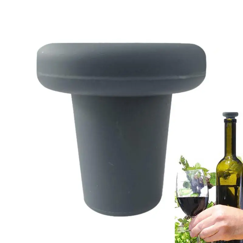 

Wine Stopper Silicone Plug Stoppers Reusable Beer Bottle Cork Leakproof Food Grade Withstand Temperature 240C To -40C