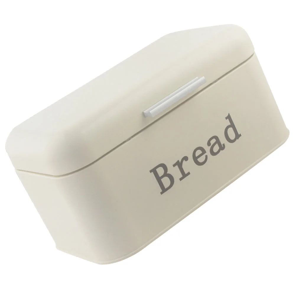 

Stainless Steel Containers Bread Box Storage Bin Holder For Kitchen Counter Skin Care Products Breadbox Countertop Metal