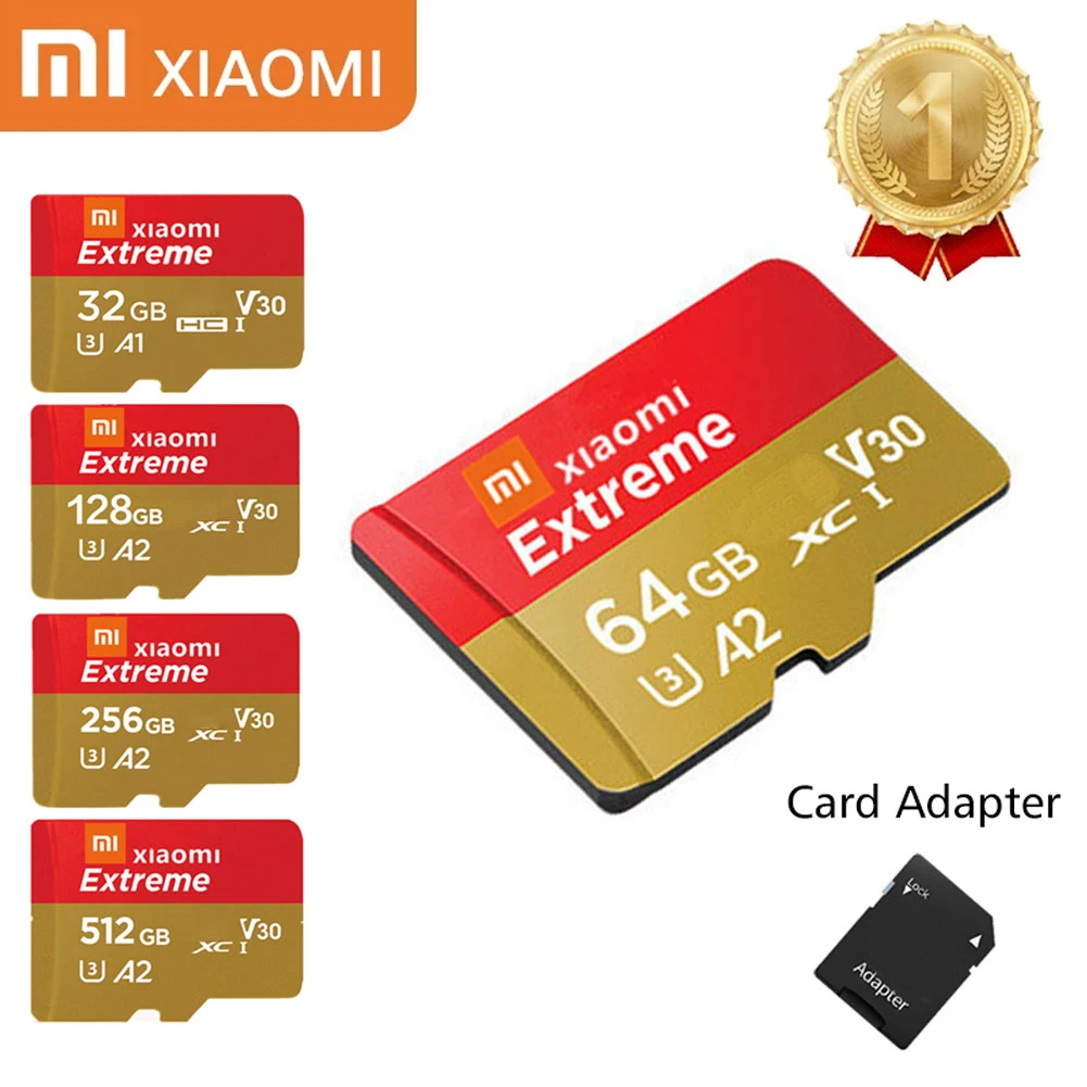 

Original Xiaomi Mini SD Card 128GB 256GB 512GB 1TB Memory Card Class10 TF Card 256GB TF Card Mini SD Flash Usb Pendrive New