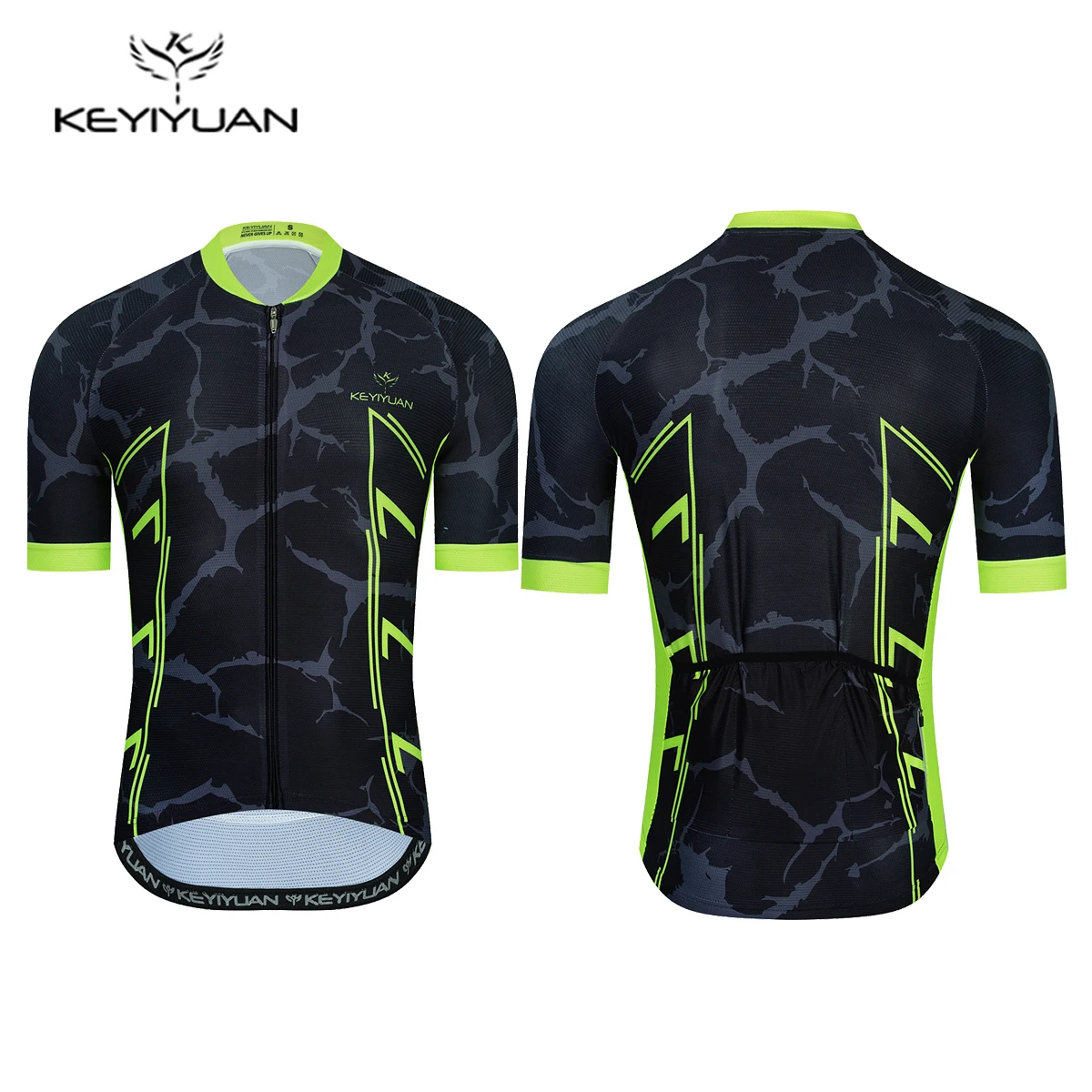 

KEYIYUAN Maillot Cyclisme Homme Cycling Jersey Men MTB T-shirts Bicycle Camisa De Time Koszulka Rowerowa Wielren Kleding Heren