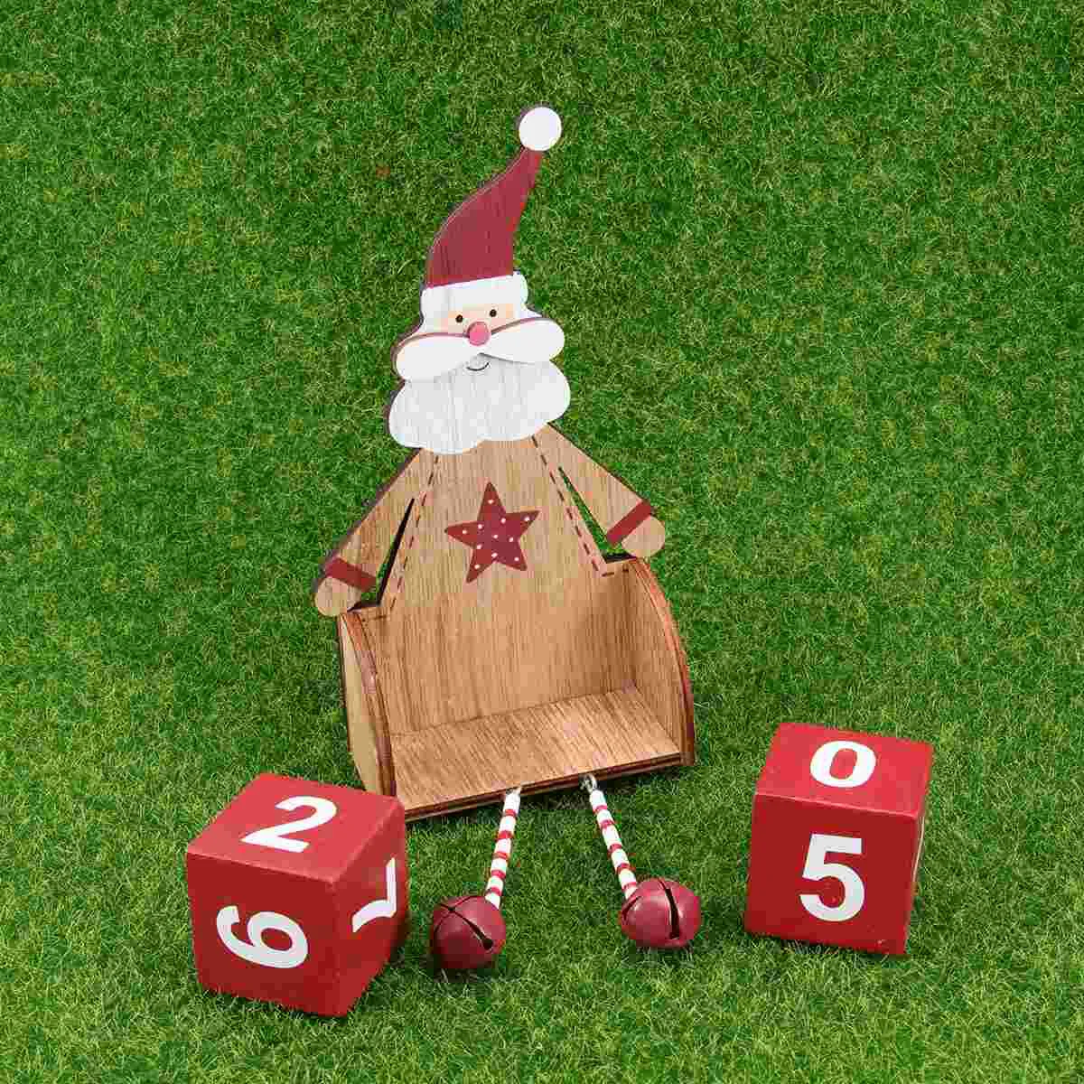 

1PC Countdown Ornament Reusable Decorative Christmas Ornaments Desktop Decor Supplies for Home