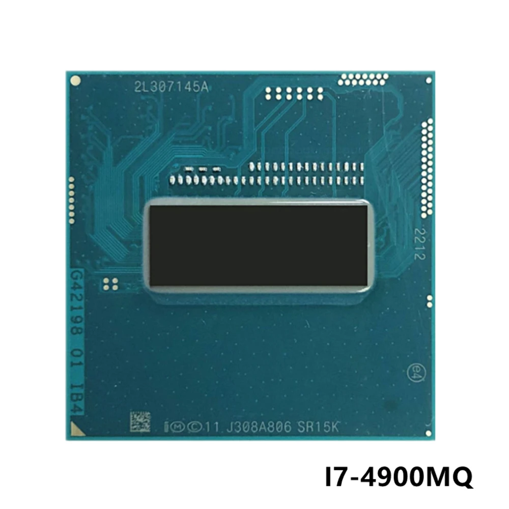 

Процессор Intel Core i7-4900MQ i7 4900MQ SR15K, 2,8 ГГц, четырехъядерный, восьмипоточный, 8 Мб, 47 Вт, Разъем G3 / rPGA946B