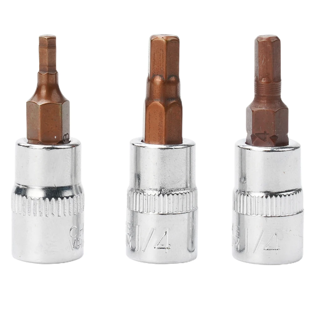 Торцевой адаптер для гаечного ключа с храповым механизмом 6 шт. 1/4 дюйма Набор