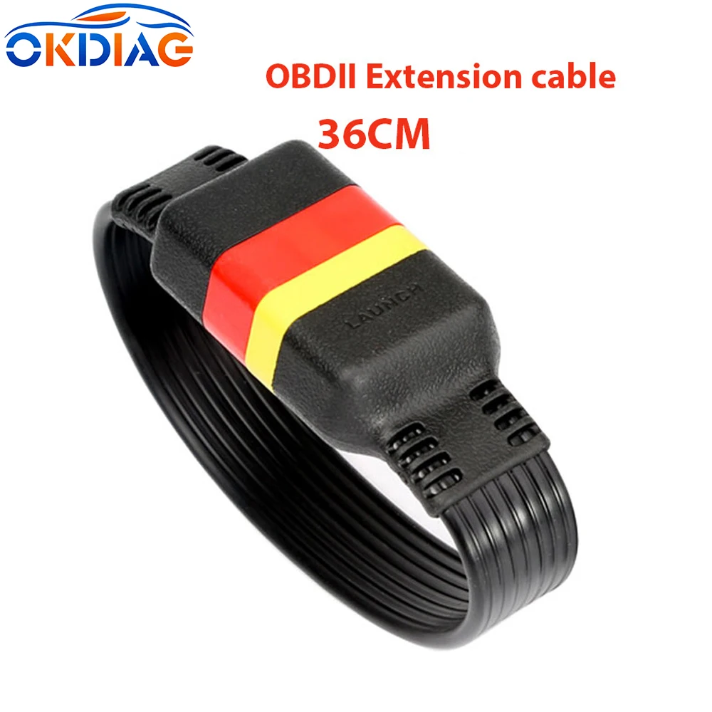 

OBDII Extension cable 16 Pin Male To Female for thinkdiag Easydiag BD2 Connector 16Pin diagnostic tool ELM327 OBD2 Cable