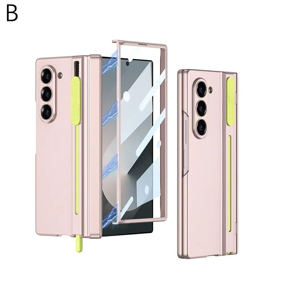 Подходит для Samsung Fold 6 защитная пленка экрана с сенсорной ручкой модный магнитный