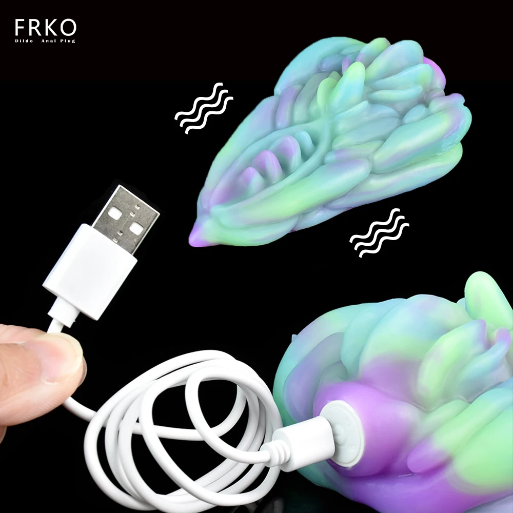 Фэнтезийная светящаяся женская секс-игрушка FRKO стимуляция точки G мягкий