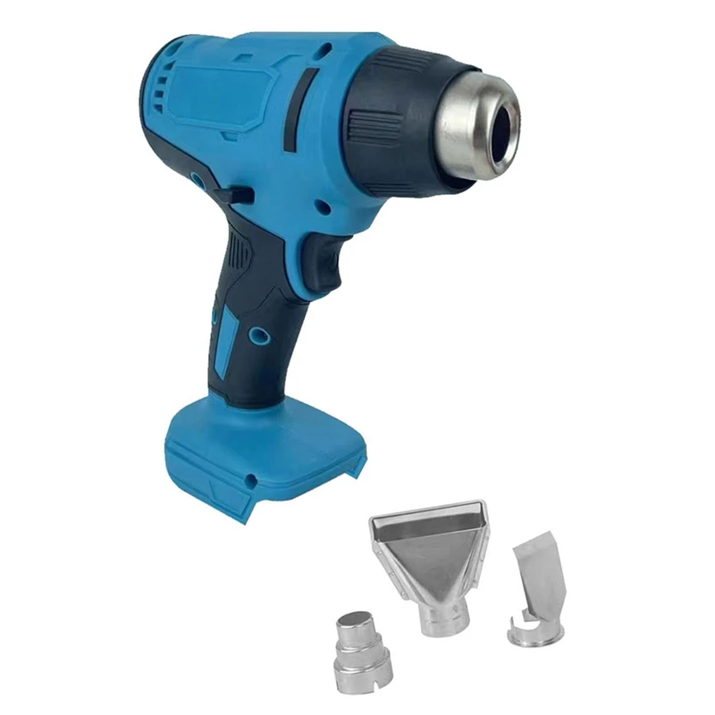 

GTBL Cordless Handheld Hot Air-Gun With 2 Nozzles Temperature Adjustable Electric Heat-Gun For Makita 18V Battery
