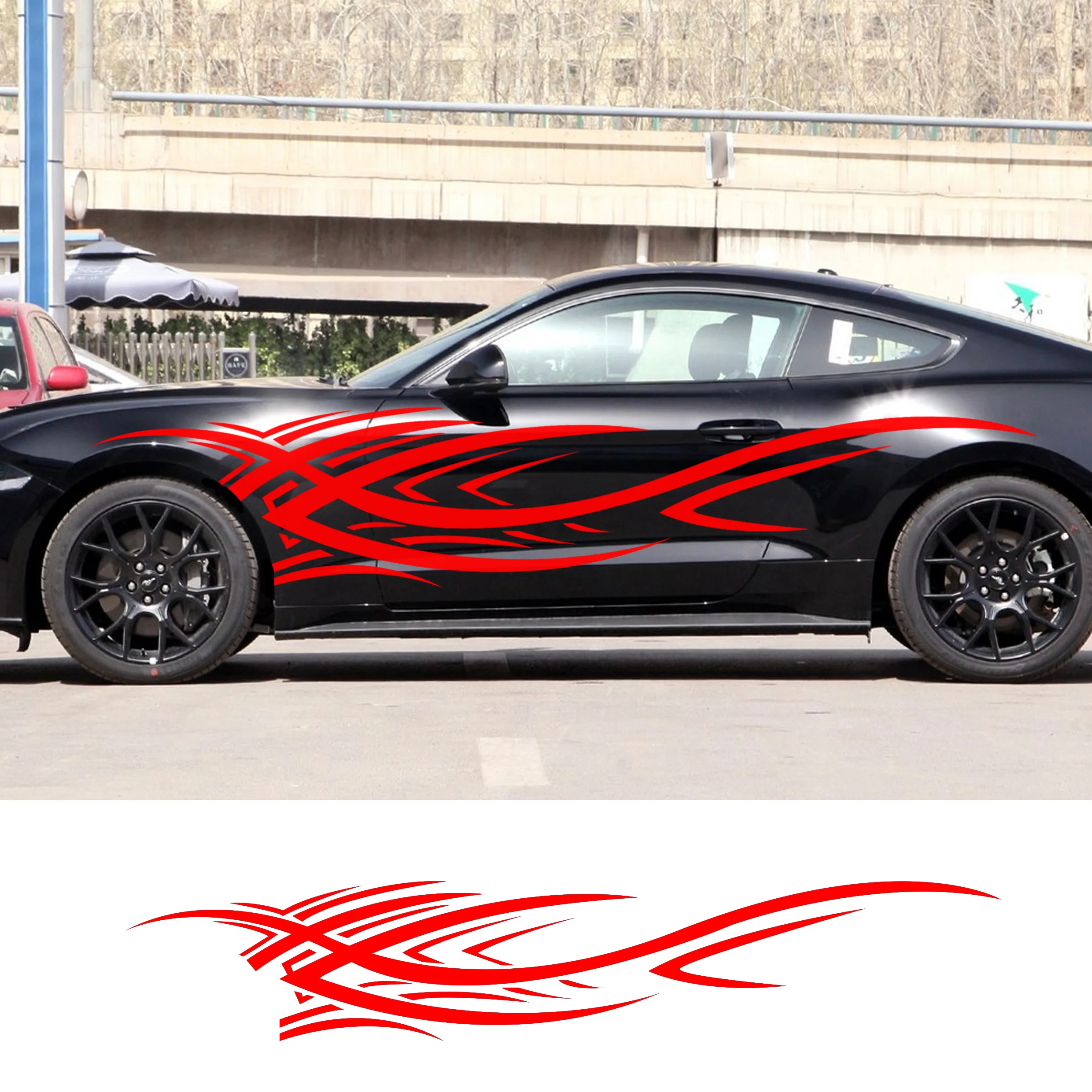 

Наклейка на корпус автомобиля