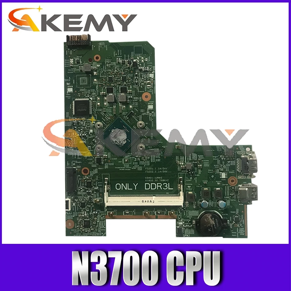 

Original Laptop motherboard For DELL Inspiron 3452 3552 3441 3451 Mainboard 14279-1 PWB:896X3 CN-0JX7F0 0JX7F0 With N3700 CPU