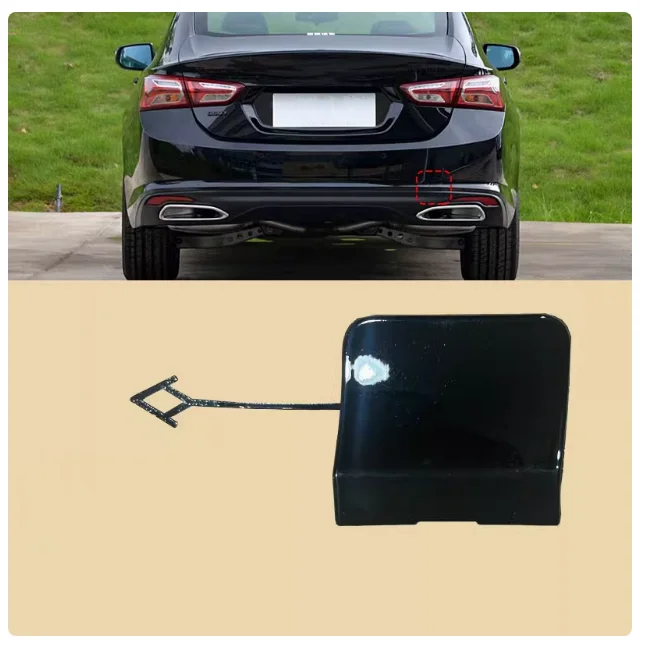 

Чехол для заднего бампера автомобиля QDAEROHIVE для Chevrolet Malibu XL 2016-2019, чехол для заднего бампера, крючка для буксировки, крышка для прицепа