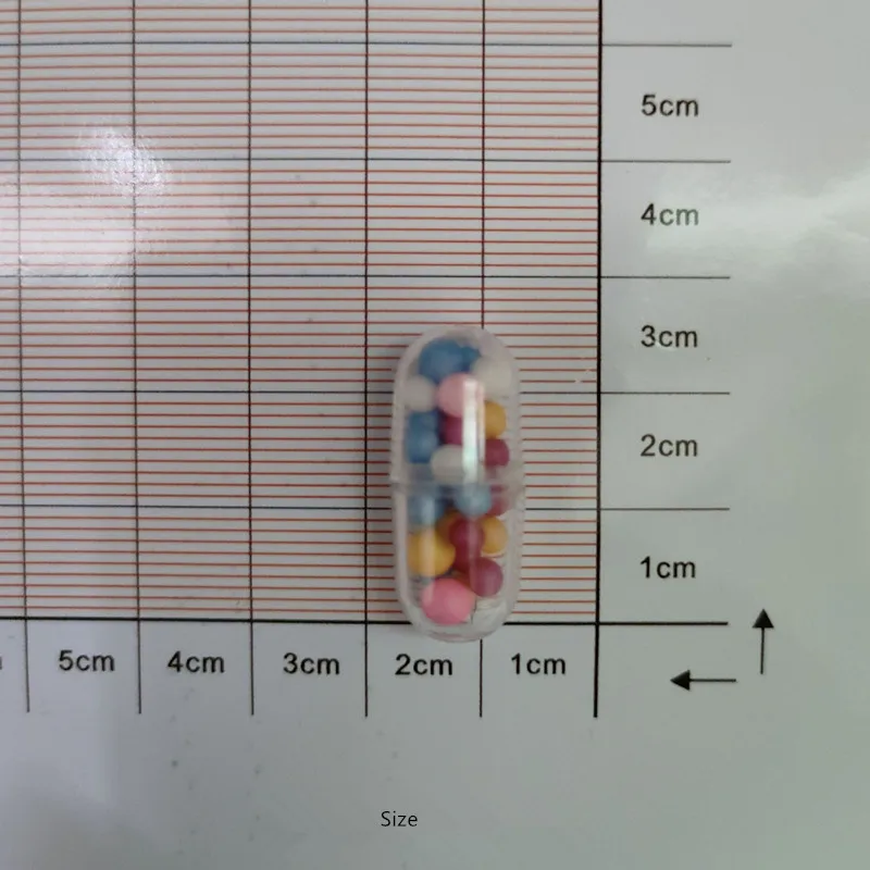 20 шт. пластиковый мини-контейнер для таблеток