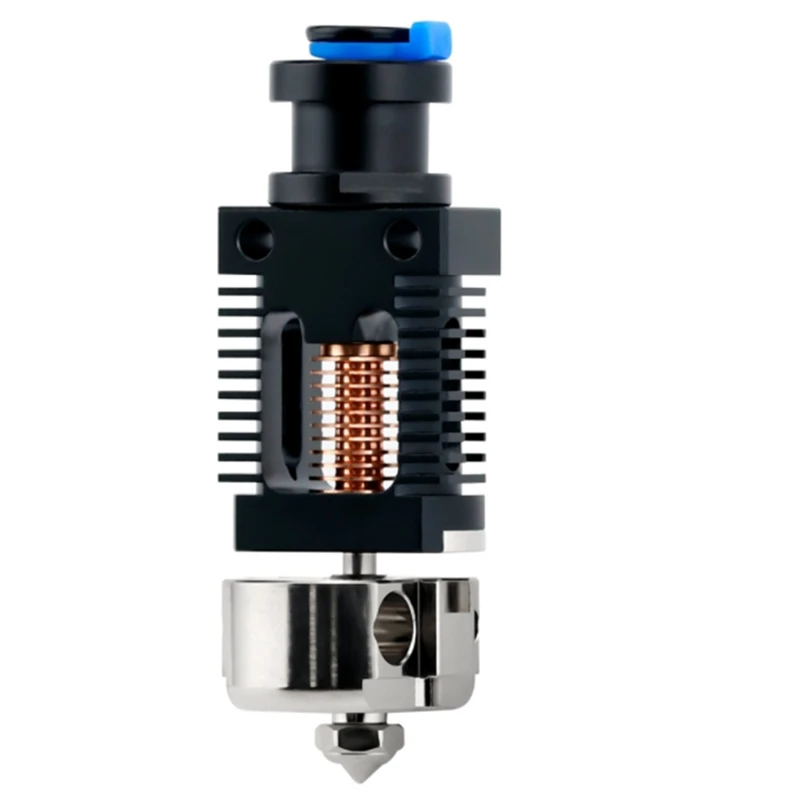 

For 3D Red Lizard V5 Pro V6 Hotend,Assembled Bi Metal Heat Break,Plated Copper Hotend for CR-10 CR10S Ender-3 V2