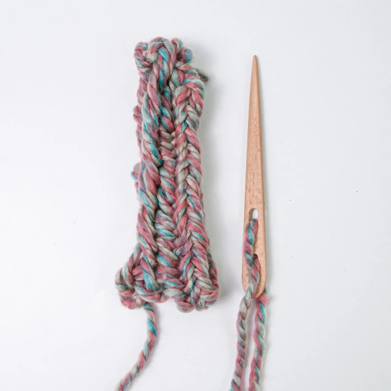 Игла для вязания крючком толщиной 15 мм деревянная игла плетения гобеленов своими