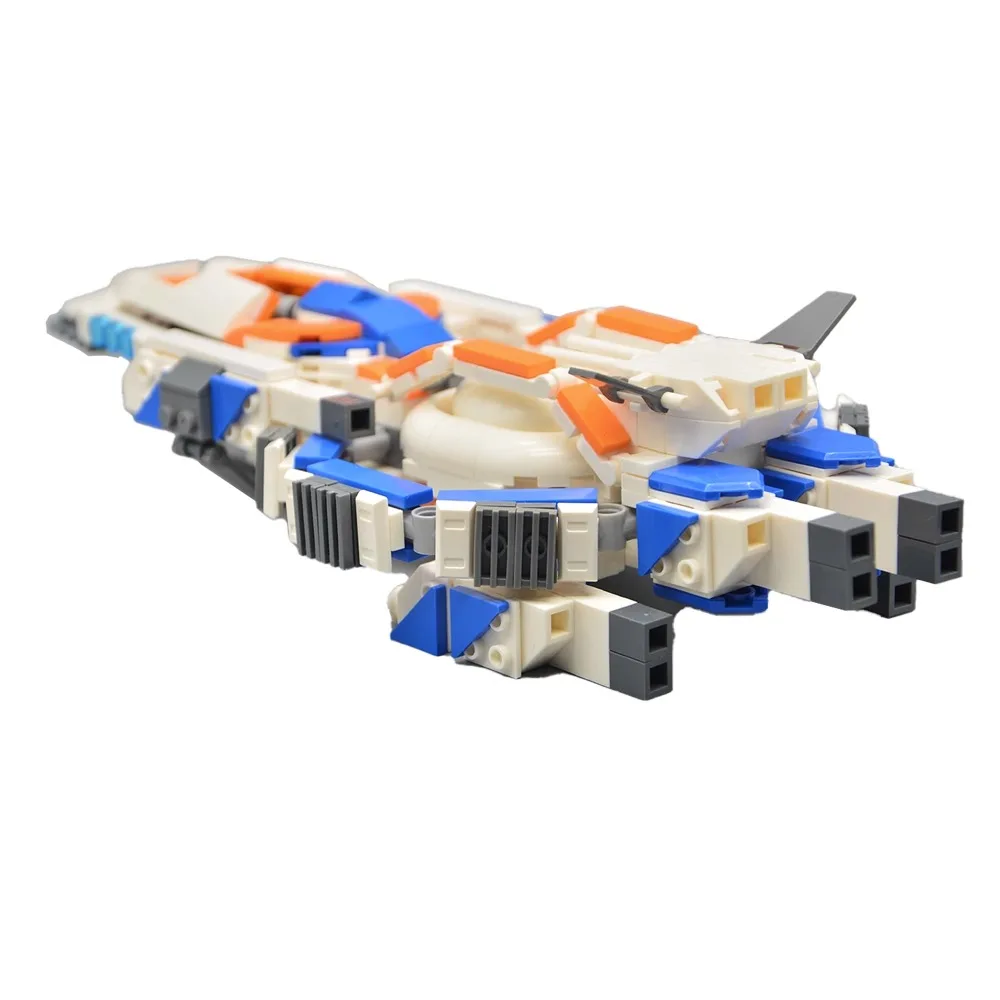 Серия космических фильмов MOC корабль Вселенной строительный блок модель сделай